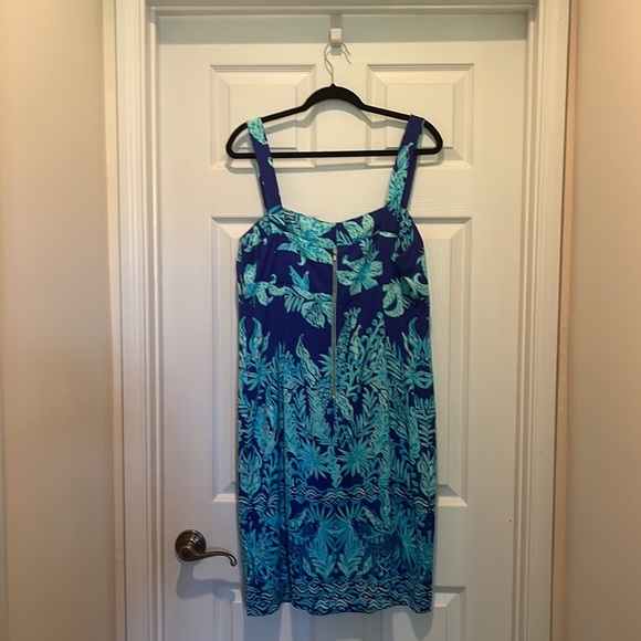 NWT Lilly Pulitzer Annalee Stretch Dress in Jungle Path - Picture 2 of 9